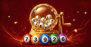 lottery red panel