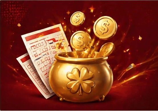lottery red panel
